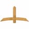Ekena Millwork Bellingham Rough Sawn Timber Gable Bracket, Western Red Cedar, 60"W x 32"H x 2"D x 6"F, 13/12 Pitch GBW060X32X0206BEL00RWR - alternate 1
